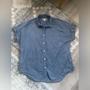 GoodThreads Blue Short Sleeve Shirt